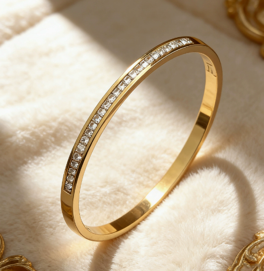 Pavé Crystal Bangle